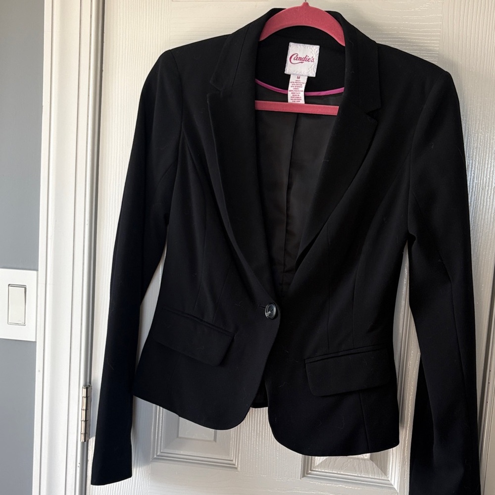 Candie's Classic Black Blazer